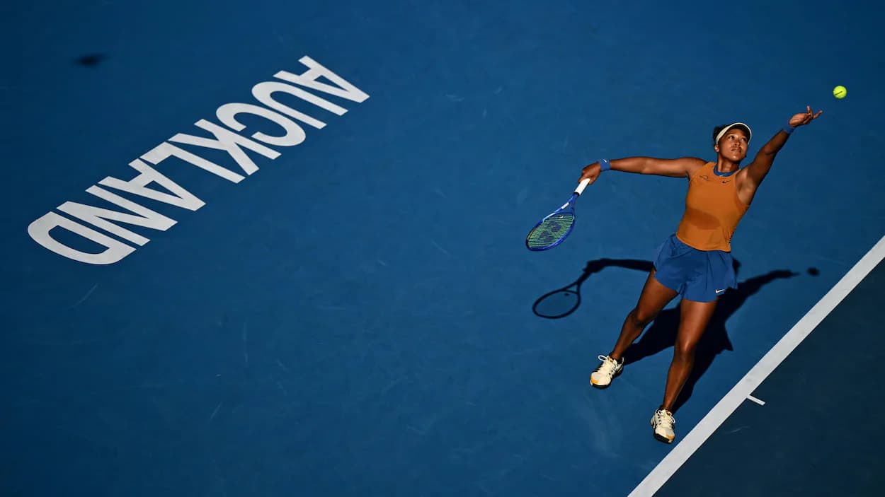 Cover Image for Naomi Osaka à la quête du titre à Auckland